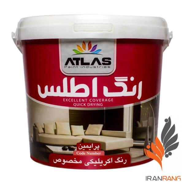 رنگ اکریلیکی پرایمین قرمز اطلس دبه - ایران رنگ