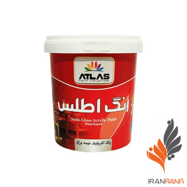 رنگ اکریلیک نیمه براق اطلس - ایران رنگ