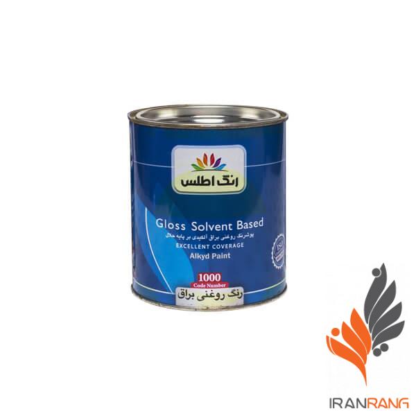 رنگ روغنی براق کرم سیر 103اطلس کوارت(کارتن 12 عددی)