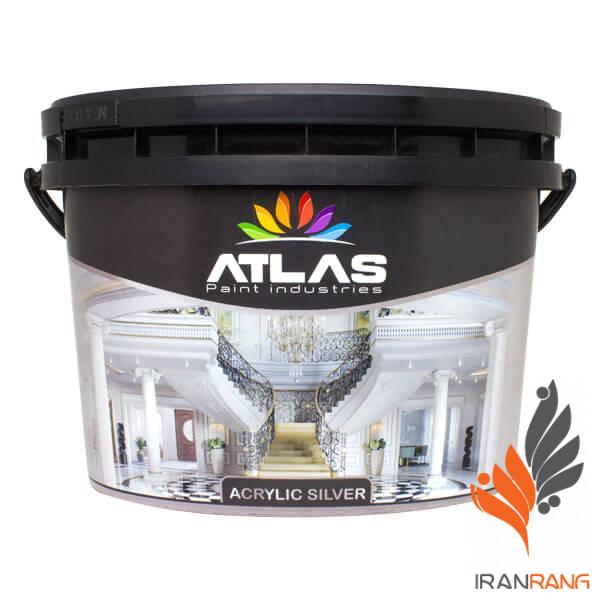 اکریلیک سیلور اطلس گالن 25گالن دبه(12کیلویی)