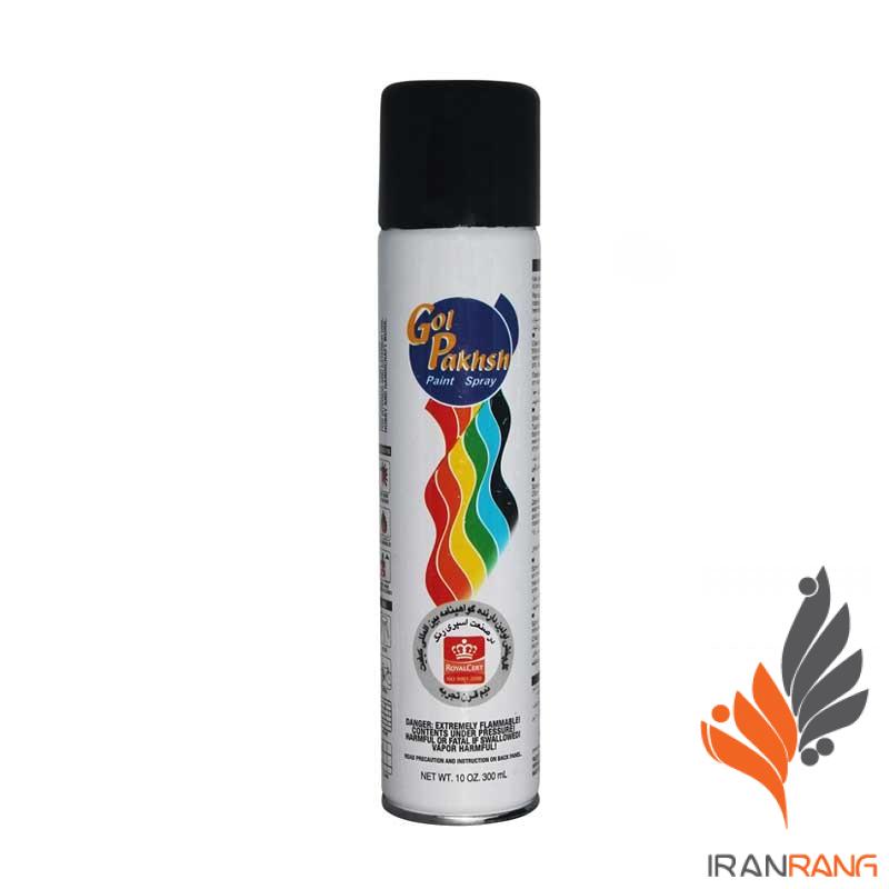 گل پخش اسپری مشکی مات