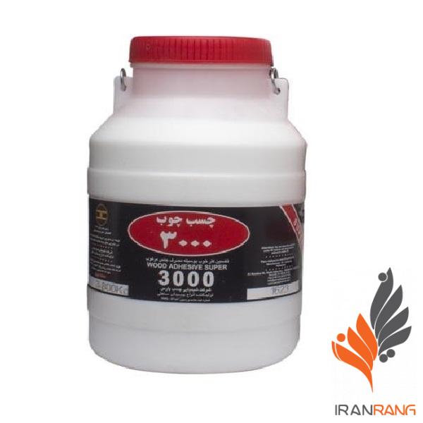 چسب چوب 3000 پارس دبه پلاستیكی 7 كیلویی