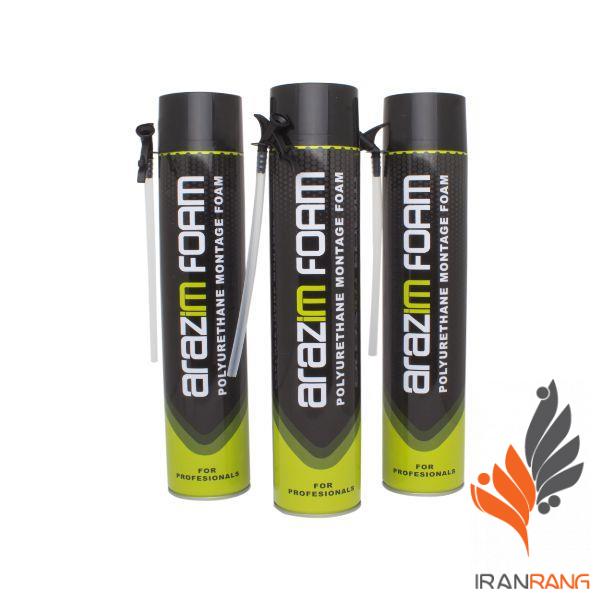 اسپری فوم پلی اورتان آرازیم مدل AMF - ایران رنگ