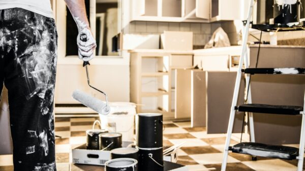 رنگ کردن کابینت
