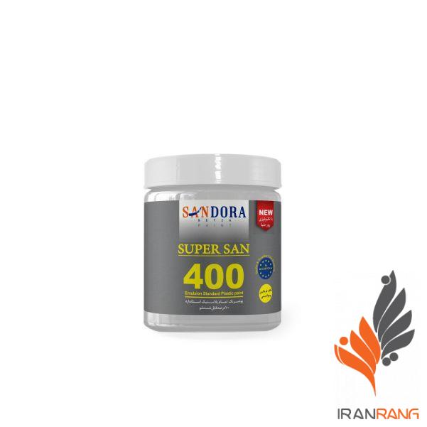 سوپر سان استاندارد کد 400 ساندورا (چاپ طوسي) 1 کیلویی - رنگ تمام پلاستیک ساندورا کد 400 کوارت -ایران رنگ