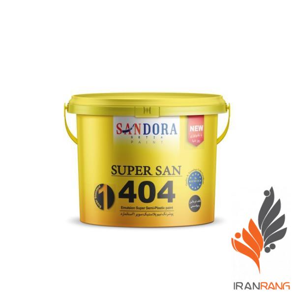 خرید رنگ نیم پلاستیک سوپر سان ساندورا کد404 گالن - ایران رنگ