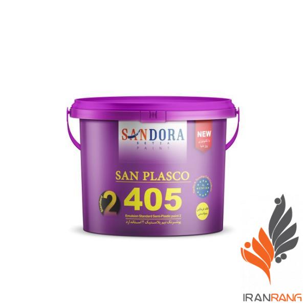 خرید رنگ سان پلاسکو ساندورا کد 405 گالن - ایران رنگ