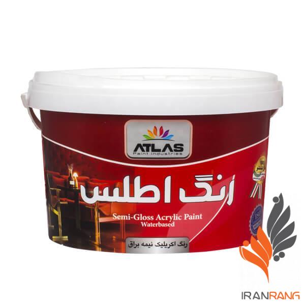 اکریلیک نیمه براق اطلس