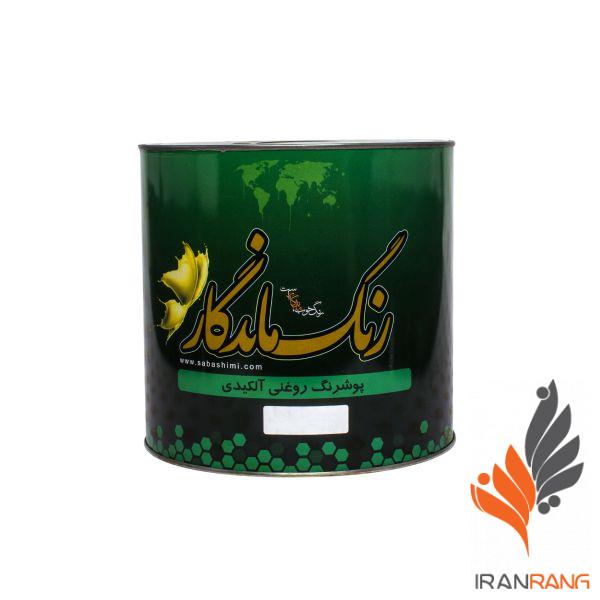 رنگ روغنی نیمه براق زرد قناری ماندگار کد222 گالن - ایران رنگ
