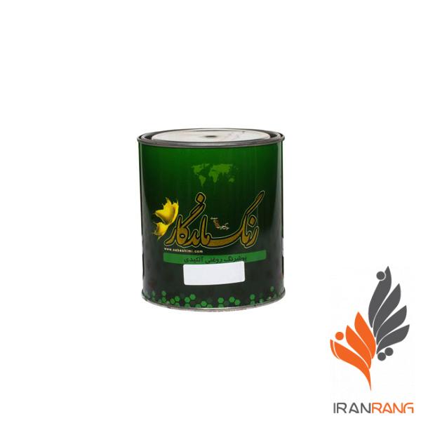 رنگ روغنی نیمه براق قهوه ای سوخته ماندگار کد286 کوارت - ایران رنگ