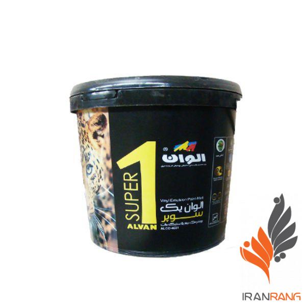 رنگ نیم پلاستیک مات سوپر درجه1 الوان کد4031 دبه - ایران رنگ