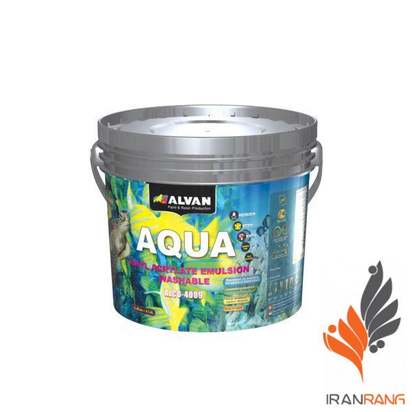 پوشرنگ تمام پلاستیک مات الوان کد 4009 دبه - ایران رنگ