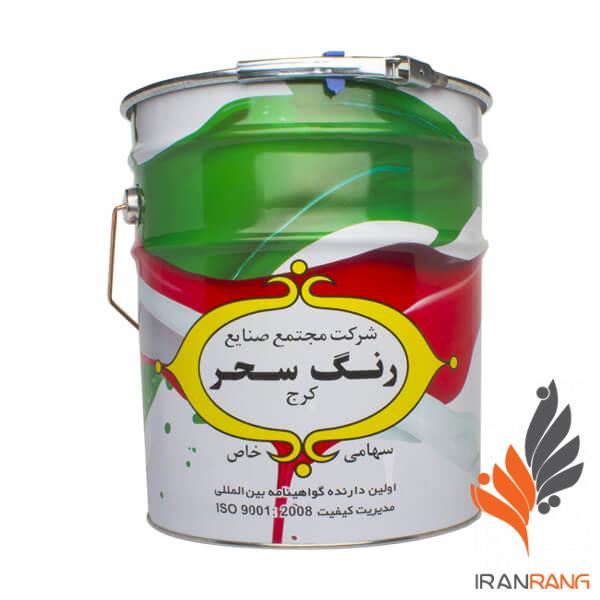 رنگ روغنی نیمه براق آلکیدی سحر کد 760 حلب - ایران رنگ