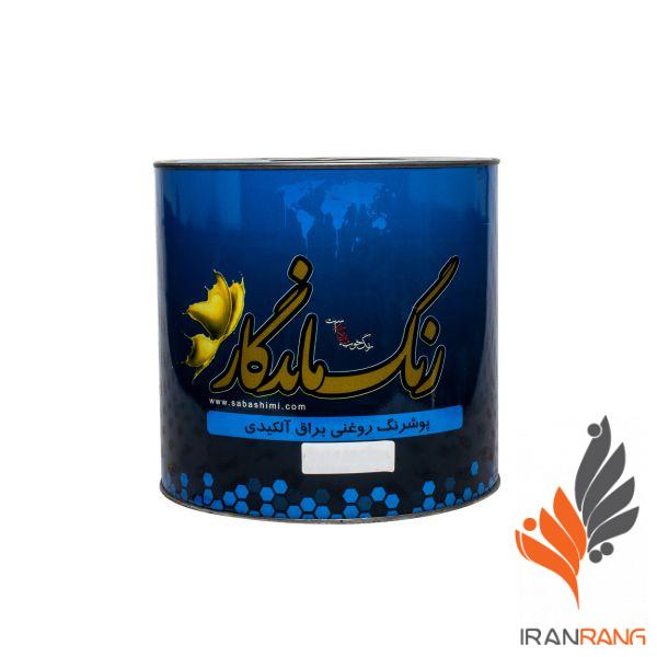 خرید رنگ روغني سفید براق ماندگار كد 191 ربعی - ایران رنگ