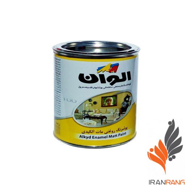 الوان سفید روغنی مات گالن کد 2029 -پوشرنگ روغنی مات الوان کد 2029 گالن - ایران رنگ