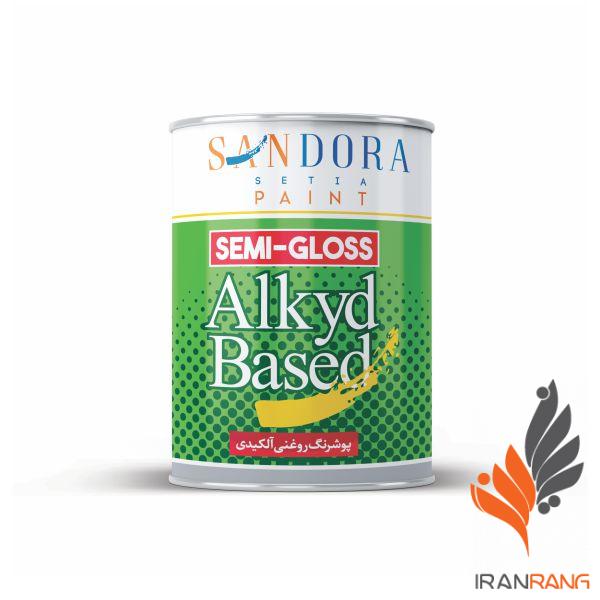 رنگ سفید نیم براق ساندورا کد2500 گالن - ایران رنگ