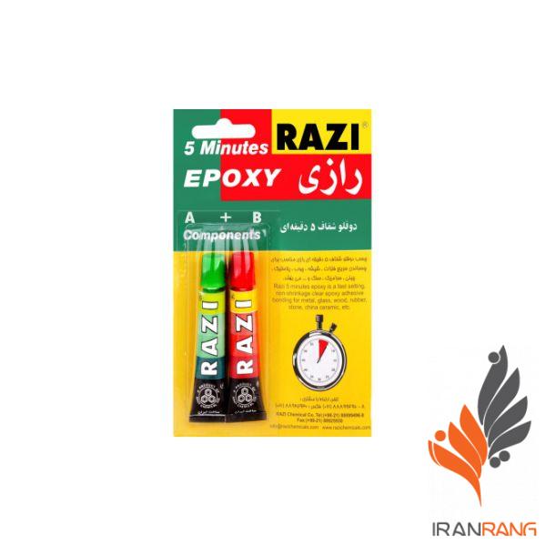 چسب دوقلو شفاف رازی - ایران رنگ