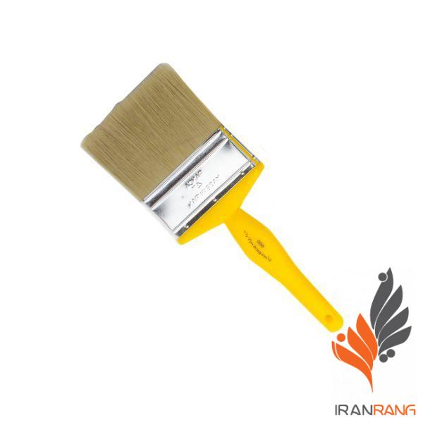 خرم قلم روغنی (دسته زرد) 4 - قلمو رنگ روغنی دسته زرد 4 خرم - ایران رنگ