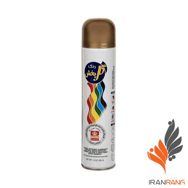 گل پخش اسپری طلایی -اسپری طلایی گل پخش - ایران رنگ