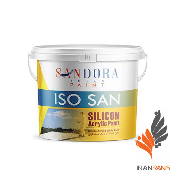 رنگ عایق رطوبتی سفید ایزوسان ساندورا کد ۶۰۴ دبه - ایران رنگ