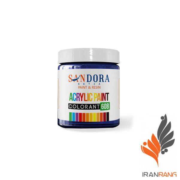 رنگ کلورانت آبی کد 362 ساندورا 300 گرمی - ایران رنگ