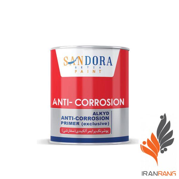 ضد زنگ آلكيدي طوسی سفارشي ساندورا کد2740 گالن - ایران رنگ