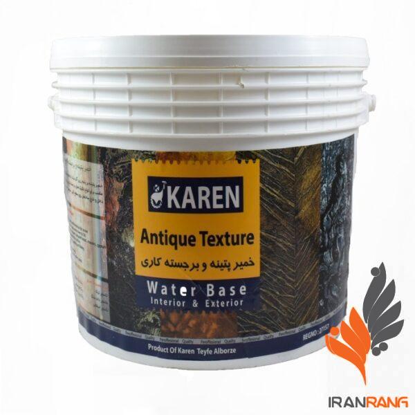 خمیر پتینه و برجسته کاری کارن دبه 12 کیلوگرمی - خمیر پتینه و برجسته کاری کارن دبه - ایران رنگ