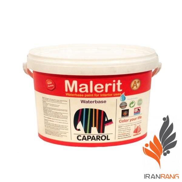 اکریلیک نیم براق 14 کیلویی کاپارول مدل مالریت - رنگ سفید اکریلیک نیمه براق مالریت کاپارول 14 کیلویی - ایران رنگ