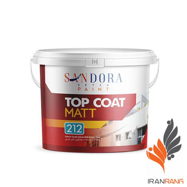 خرید رنگ نما مات تاپ کوت ساندورا کد 212 دبه - ایران رنگ