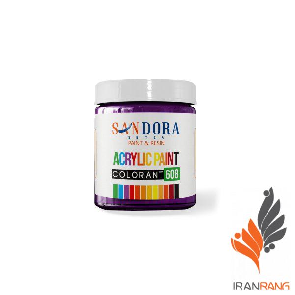 رنگ کلورانت بنفش کد 384 ساندورا 300 گرمی - ایران رنگ