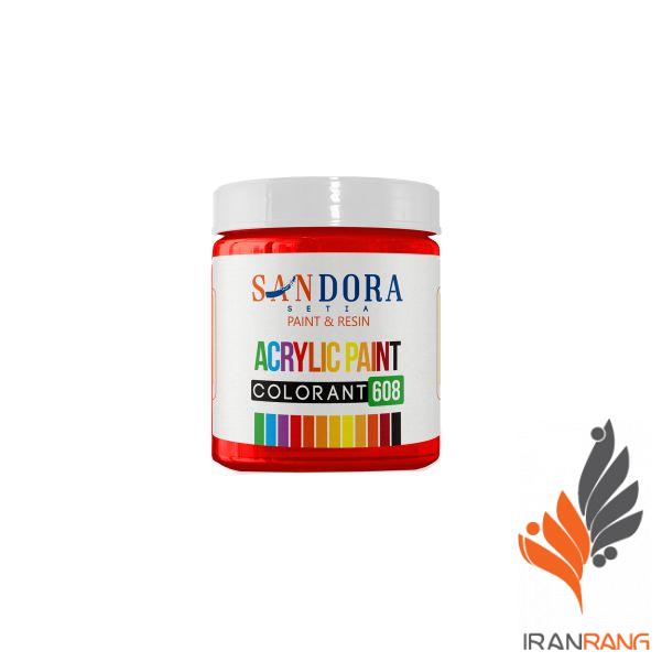رنگ کلورانت قرمز کد 390 ساندورا 300 گرمی - ایران رنگ