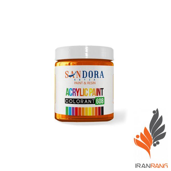 رنگ کلورانت نارنجی کد 386 ساندورا 300 گرمی - ایران رنگ