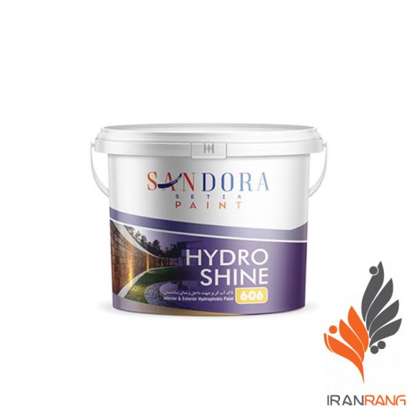 رنگ هیدروشاین شفاف ساندورا کد 606 گالن - ایران رنگ