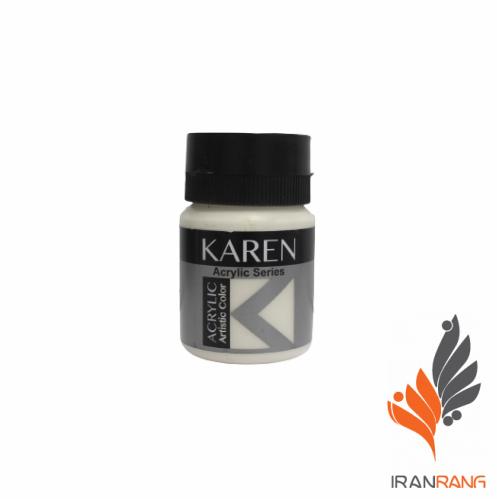 رنگ اکریلیک کهنه کاری سفید کارن ربعی - ایران رنگ