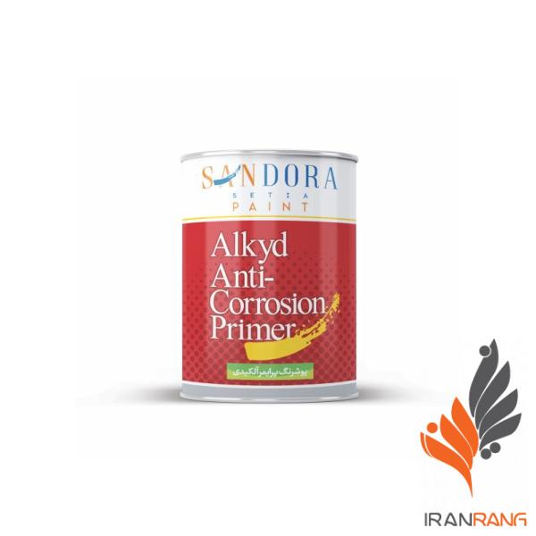 ضد زنگ اخرایی استاندارد ساندورا کد725 کوارت - ایران رنگ
