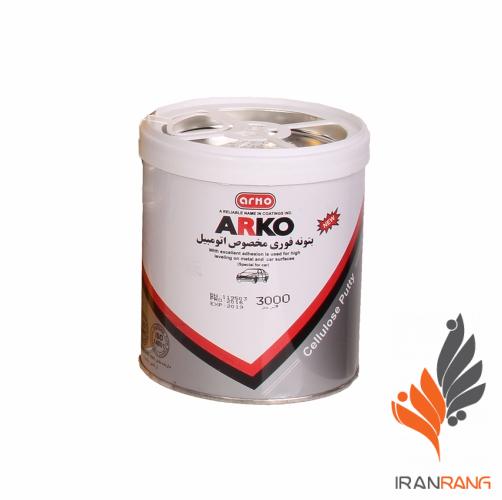 بتونه فوری قرمز آرکو کد 3000 کیلو - ایران رنگ