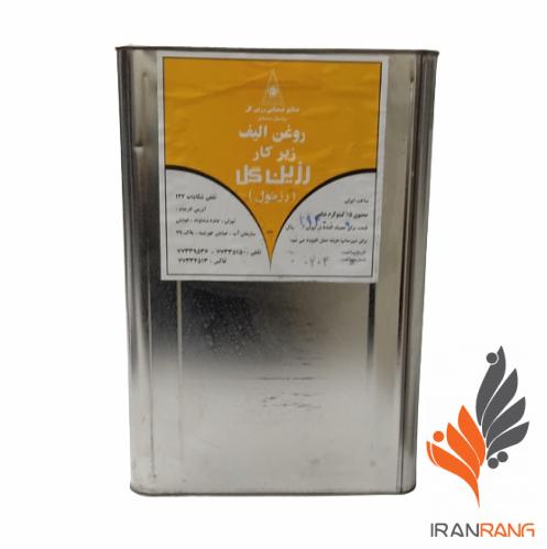 خرید روغن الیف زیرکار رزین گل حلب - ایران رنگ
