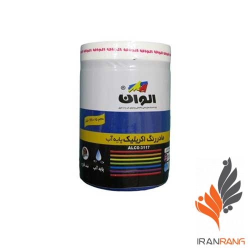 مادر رنگ اكريليک آبی الوان کد 565 کوارت - ایران رنگ