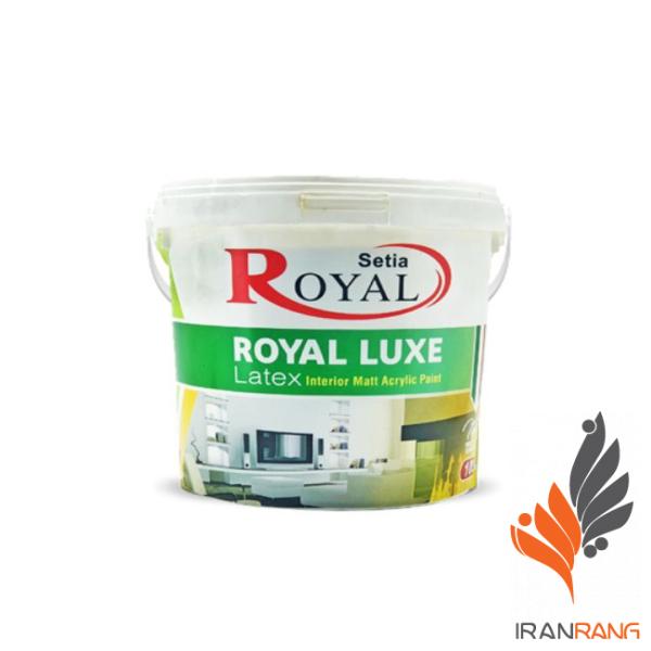 خرید رنگ آکریلیک مات رویال لوکس ساندورا کد103 حلب - ایران رنگ