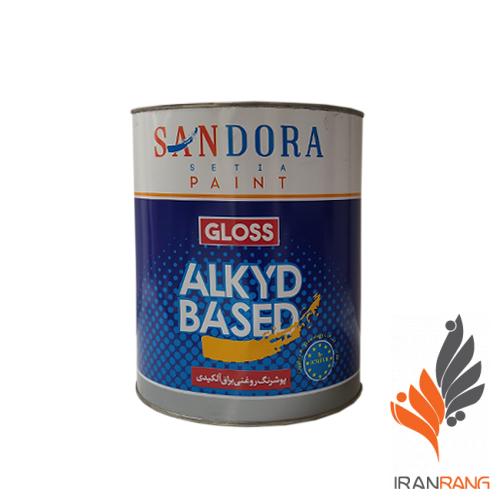 خرید رنگ روغني براق سفید ساندورا کد 500 گالن - ایران رنگ