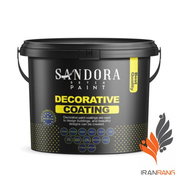 خرید رنگ دکوراتیو آرت سیلور ساندورا کد 111 دبه - ایران رنگ