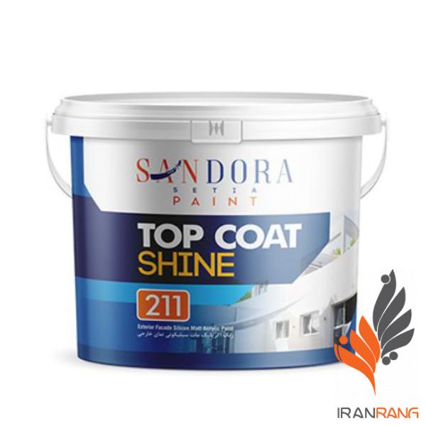 خرید رنگ تاپ کوت شاین ساندورا کد 211 دبه - ایران رنگ