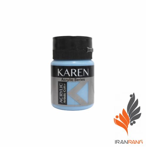خرید رنگ اکریلیک کهنه کاری آبی کارن ربعی - ایران رنگ