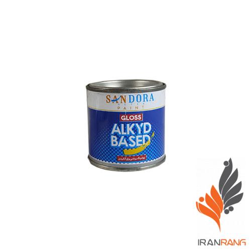خرید رنگ روغنی براق مشکی ساندورا کد 700 ربعی - ایران رنگ