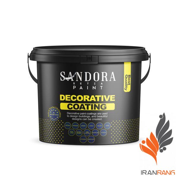خرید خمیر دکوراتیو لایمی پلاستر ساندورا دبه - ایران رنگ