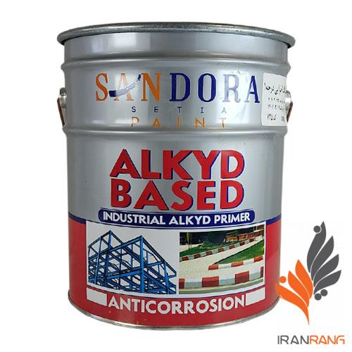 خرید ضد زنگ اخرایی استاندارد ساندورا کد 725 حلب - ایران رنگ