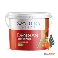 خرید رنگ اکریلیک مات داخلی دن سان آبی ساندورا کد 206 حلب - ایران رنگ