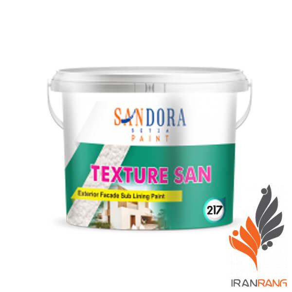 خرید رنگ نما تکسچر سان بافت جدید ساندورا کد 217 گالن - ایران رنگ