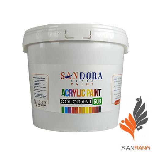 خرید رنگ کلورانت قهوه ای ساندورا کد 328 گالن - ایران رنگ