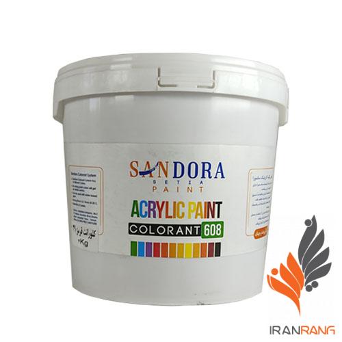 خرید رنگ کلورانت قرمز ساندورا کد 390 گالن - ایران رنگ